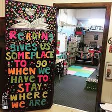 This could be as easy as changing up your pillows or adding it to one of your bulletin boards. 65 Awesome Classroom Doors For Back To School