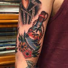 Kimanh N On Instagram Bookings Are Closed Until I Get Back To Everyone For Eindhoven And Zurich Thanx For You Baby Tattoos Bottle Tattoo Traditional Tattoo