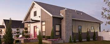 Vinyl siding on a home exterior is usually basic looking when it comes to most residences: Vertical Vinyl Siding Vertical Board Batten Siding Ply Gem