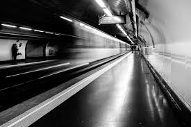 Wallpaper Night Architecture Symmetry Canon Escalator Tunnel Subway Infrastructure Angle Rapid Transit Light Longexposure Exposure Bw Line Darkness Track Byn Snapshot 550d Lane Black And White Monochrome Photography