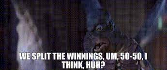 YARN | We split the winnings, um, 50-50, I think, huh? | Star Wars: Episode  I - The Phantom Menace (1999) | Video gifs by quotes | 7b205b13 | 紗