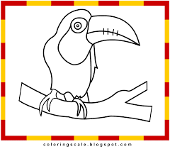 Toucan sam, watercolor on paper by artist and illustrator sean parnell. Toucan Sam Coloring Pages