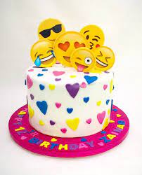 Emoji Birthday Cake Emoji Cake Emoji Birthday Cake Birthday Cake Girls