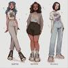 All about the pretty feelings. Cute Aesthetic Clothes Drawing