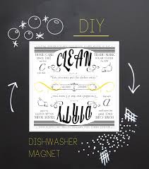 Dishes go in dirty and come out clean — day after day. Diy Clean Dirty Dishwasher Magnet Sugar Cloth