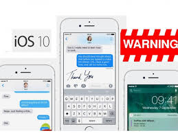 Caution Apple S Ios 10 Update Causes Problems Ios 10 Apple Ios Ios