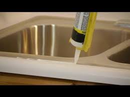 Use the weather strip (anchoring dust for windows and doors) as his successor. How To Caulk Amp Seal A Kitchen Sink On A Laminate Countertop Caulking Tips Caulking Tips Replacing Kitchen Countertops Kitchen Sink Remodel