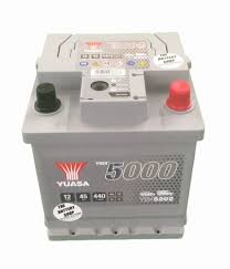 Yuasa 12v 45ah 440a Silver Car Battery Ybx5202 Hsb202 Buy Online From The Battery Shop