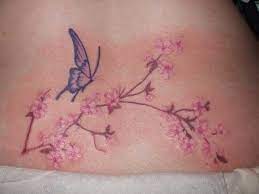Cherry Blossoms Butterfly Tattoos For Women Cherry Blossom Tattoo Cherry Tattoos