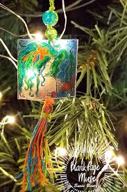 Personalized christmas tree ornaments are a wonderful way to record memories of life's events and activities that mark this year of recovery. My Time To Play Mermaid Christmas Ornament With Blank Page Muse