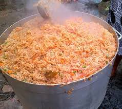 Bring to a boil, then reduce the heat to low and cover the pot with foil and a lid. How To Cook Nigerian Party Jollof Rice Ingredients List Video Naijaglamwedding
