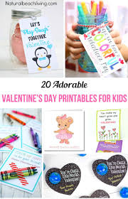 · updated on sep 2, 2020. 20 Valentine Printables For Kids Natural Beach Living