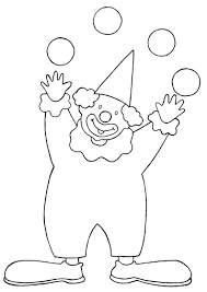 Les clowns du cirque en coloriage ! Coloriage Clown Les Beaux Dessins De Personnages A Imprimer Et Colorier Coloriage 16