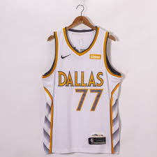 The dallas mavericks new city edition jerseys…are good. Luka Doncic 77 Dallas Mavericks 2021 City Edition White Jersey