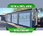 Quality Carports, Inc. - Check out this 12x35 building! This ...