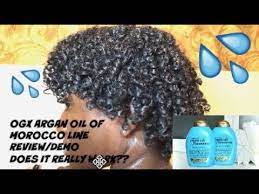 If the products smell like bug spray its definitely a no go for me haha. Ogx Argan Oil Of Morocco Line Review Demo Does It Really Work Youtube