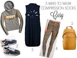 5 Ways To Wear Compression Socks For Travel On Long Haul Flights Long Haul Flight Outfit Flight Outfit Compression Socks