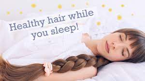 Wet hair is very fragile, so try not to use a hair tie or an elastic band on it to avoid breakage. Protective Sleep Hairstyles Haircare Tips For Healthy Beautiful Hair Youtube