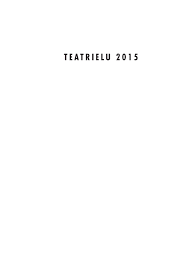 Teatrielu 2015 by teatriliit - Issuu