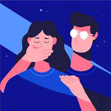 Stop gender violence illustration | Free Vector