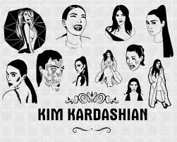 See more ideas about famous people, illustration, greeting card sentiments. Kim Kardashian Svg Famous People Celebrity Celebrity Silhouette Artist Artist Silhouette Celebrity Svg Celebrity Clipart Famous People Dxf Svg Celebri Silhouette Artist Svg Kim Kardashian