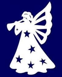 новогодние украшения на окна из бумаги своими руками шаблоны Shablony Angelov Iz Bumagi Novogodnie Trafarety Na Okna Trafarety Angel Rozhdestvenskie Otkrytki Svoimi Rukami