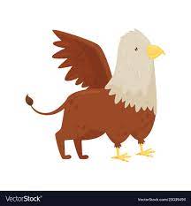 Griffin mythical creature Royalty Free Vector Image