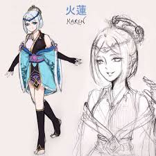Here S My Design For My Kagulir Child Oc Uwu Her Name S Karen Which Literally Means Fire Lotus Why Fire Cuz Obviously The My Design Mobile Legends Design