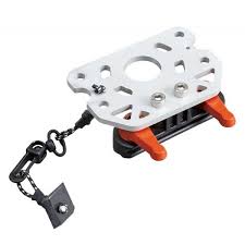 Reel holder can be adjusted or removed. Feelfree Uni Track Mount
