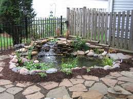 Desugn udeas if adding a pond wto an existing pond. Small Pond Waterfall Ideas Aquatic Landscaping Ponds Streams Waterfalls Pondless Waterfalls Outdoor Style Pinterest Pond Pond Waterfall And Go