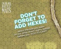 The hive (#460) mat is a great looking, highly detailed and versatile terrain mat! Waterloo 4 X6 Plus 180 Cigar Box Battle Store