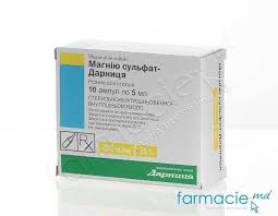 Magneziu Sulfat Sol Inj 25 5ml N10 Darnita