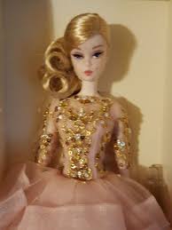 Gold Label Silkstone Barbie Blush Gold Cocktail Dress Dwf55 New Mattel Dolls Silkstone Barbie Barbie Vintage Barbie Barbie Friends
