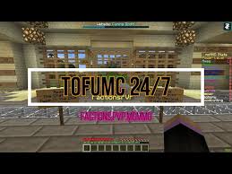 Minecraft server list (mcsl) is showcasing some of the best minecraft servers in the world to play on online. 1 13 2 Tofumc 24 7 Factions Mcmmo Pvp Cracked Premium Server Minecraft Server