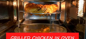 Tusuk2 ayam dgn garpu,, lalu oleskan sebagian bumbu marinasi. Grilled Chicken In The Microwave How To Cook Video Healthy Food Near Me
