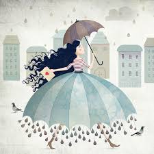 Paragoutte D Eau De Pluie Mon Grain D Sel Art De Parapluie Tutoriels Peinture Aquarelle Illustrateur Jeunesse