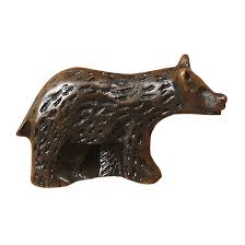 95 ($4.99/pack) get it as soon as wed, jul 14. Rustic Hardware Right Facing Bear Metal Cabinet Knob Black Forest Decor