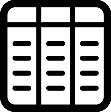 Table Icon Icon Free Icons Data Table
