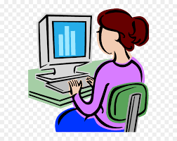 Person on computer clipart png. Person On Computer Clipart Hd Png Download Vhv