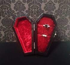 Coffin Ring Box Gothic Engagement Ring Box Gothic Ring Etsy Engagement Ring Box Gothic Engagement Ring Ring Box