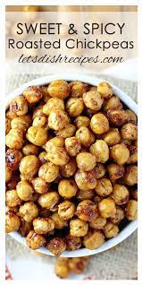 Sweet And Spicy Roasted Chickpeas Recipe Recipes Roasted Chickpeas Spicy Cooking Recipes
