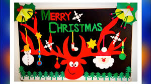 Start with the cabinets in your kitchen. Christmas School Bulletin Board Christmas Board Decoration Idea Christmas Display Board Idea Youtube