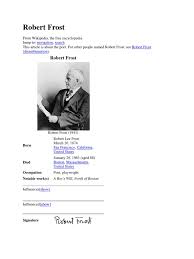 Maybe you would like to learn more about one of these? Robert Frost Poetry