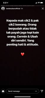 Jangan sibuk dengan urusan orang lain, ustadz firanda andirdja, ma. Tania Hudson Bengang Orang Ramai Sibuk Hal Rumah Tangga Natasha Hudson Gosip Tempatan Gosip Forum Cari Infonet