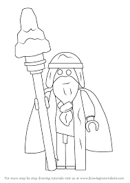 Machen sie sich bereit für noch größere bauabenteuer mit emmet und seinen freunden. Learn How To Draw Vitruvius From The Lego Movie The Lego Movie Step By Step Drawing Tutorials