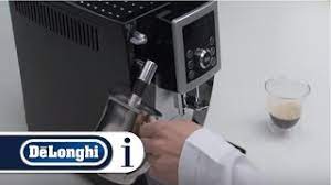 Enjoy a creamy cappuccino with this bean to cup coffee machine from de'longhi. How To Make A Cappuccino In Your De Longhi Ecam 23 210 Coffee Machine Youtube