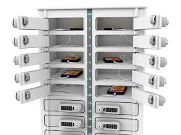 Mobile Phone Charging Locker Wall