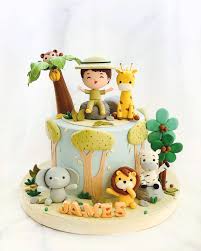 birthday cake decor class on instagram baby zoo cake for little james safari birthday cakes animal birthday cakes baby birthday cakes