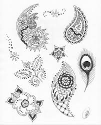 Transfer From Paper To Skin Henna Tattoo Designs Henna Art Henna Patterns