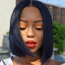 Unice Hair Short Straight Lace Frontal Bob Wig With Baby Hairs Along The Hairline 100 Human Hair Without Bangs Bettyou Series